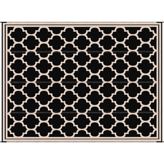 Reversible Feature / Used in Camping & Picnics / Reinforced Edge Rug