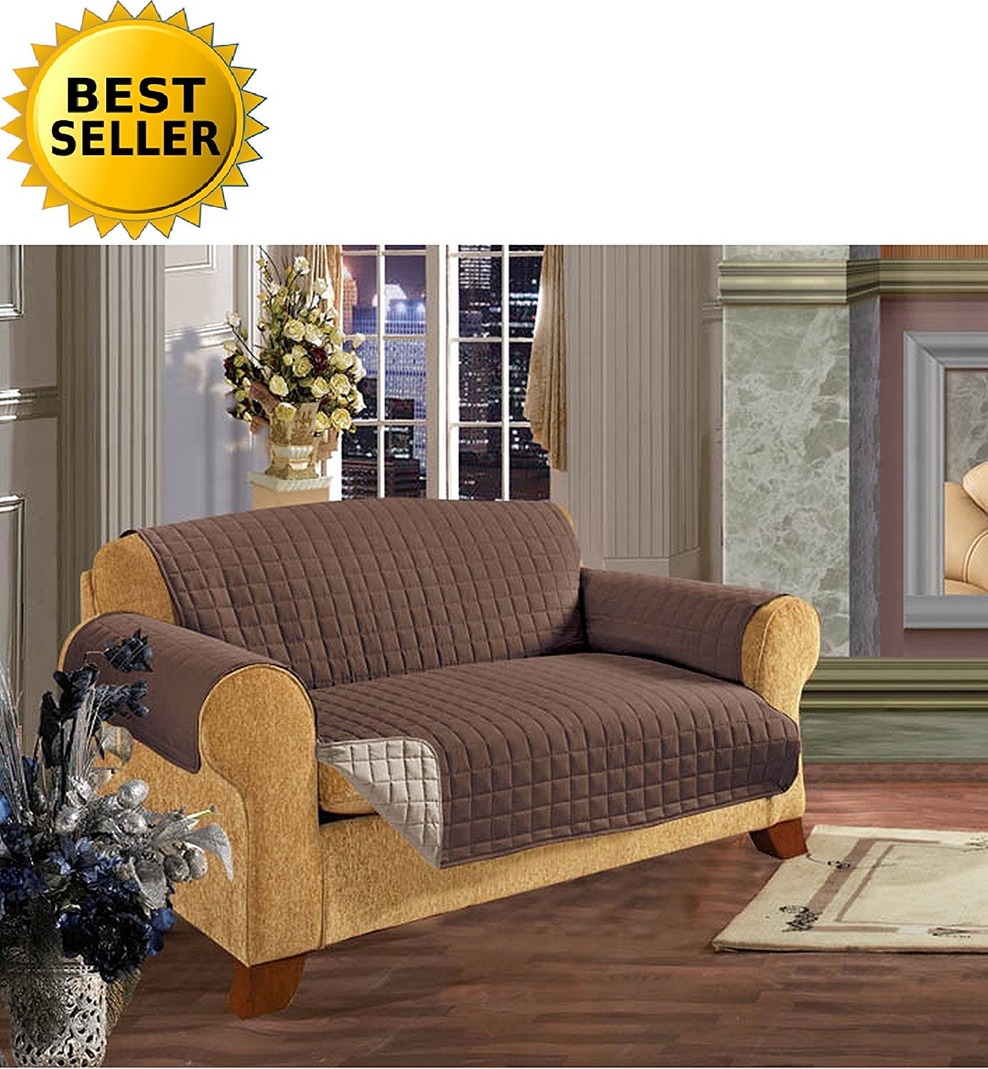 Reversible Furniture Protector Elegant Comfort® Slipcover/Furniture