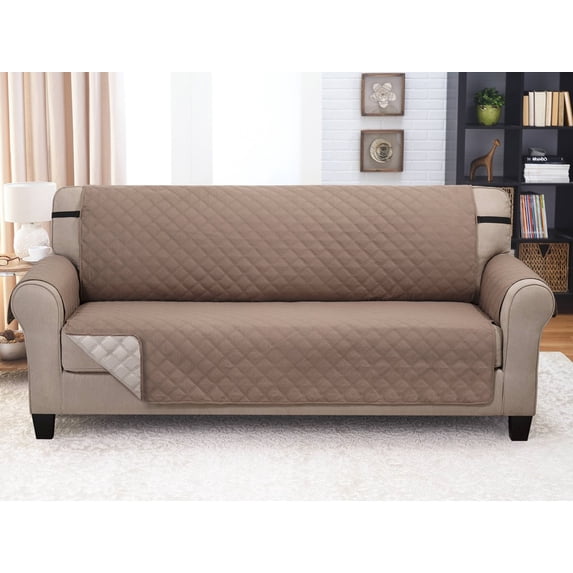 Reversible Furniture Protector XL Sofa Taupe/Beige