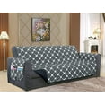 thumbnail image 1 of Reversible Furniture Protector for Pet Dog Children Gray/Black Sofa, 1 of 2