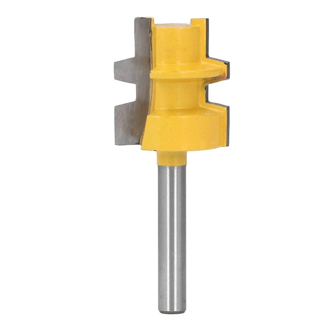 Reversible Glue Joint Router Bit Square Tooth T Slot Milling Cutter