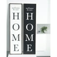 thumbnail image 1 of 48" Reversible WelcomeTo Our Home PorchSign With Greenery, 1 of 2