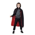 thumbnail image 1 of Reversible Hooded Cloak Capes for Boys - Versatile Party Jacket for and Dress-Up, 1 of 3