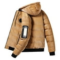 thumbnail image 1 of Reversible Hooded Jacket Heavy Duty Winter Coat With Detachable Lined Hood For Extreme Cold Weather And Warmth, 1 of 4
