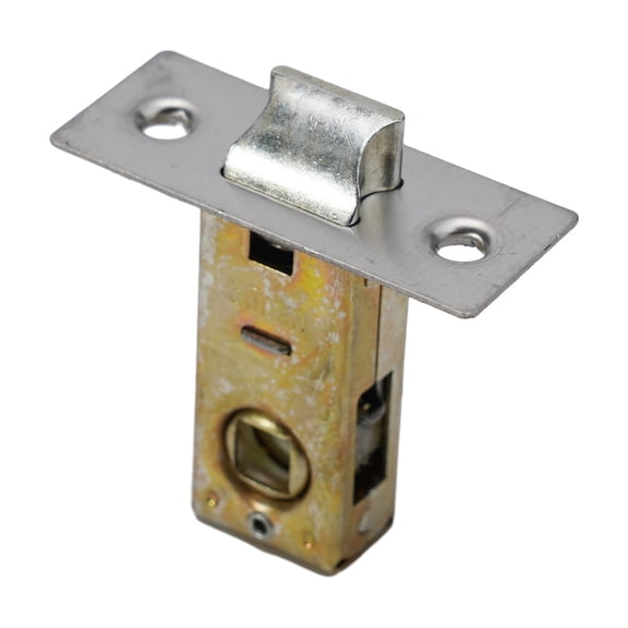 Reversible Internal Tubular Latch for Doors with Bolt Through Facility, Zinc Alloy Material, Flat Design (35mm)