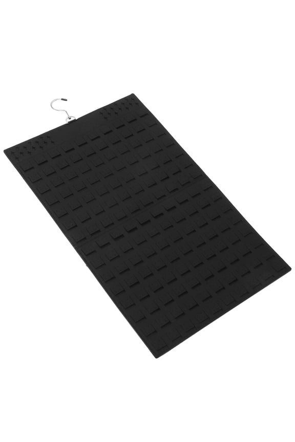 Reversible Jewelry Hanging Bag Earrings Bracelet Travel Holder Sunglasses Miss Hanger Rack Felt