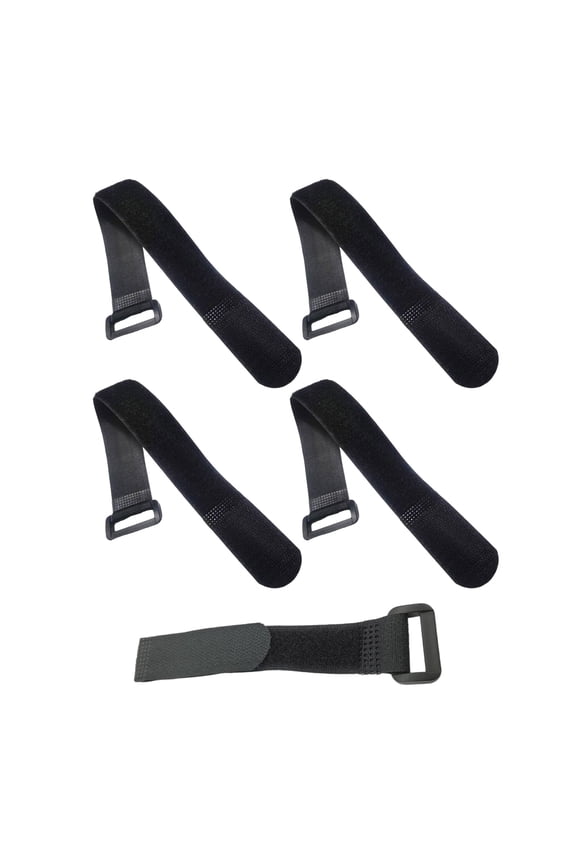 Reversible Locking Fastening Straps 60cm Secure Tarps, Cables, Luggage & Camping Equipment with Hook & Loop Design