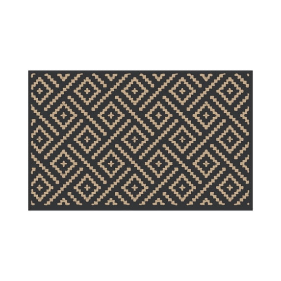Reversible Outdoor Camping Rug, Plastic for Entryway, Porch, Patio and Indoor Floors
