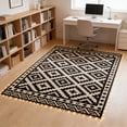 thumbnail image 1 of Reversible Outdoor Rug with 44.3' LED String Lights, Waterproof UV-Resistant PP Material, Includes Carry Bag & Stakes RLB, 1 of 8