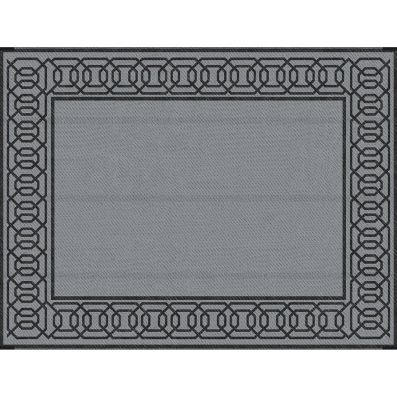 Reversible Pattern, Water - Resistant - Suitable for RVs, Backyards, and Patios