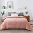 thumbnail image 1 of Reversible Plush Sherpa Comforter, 1 of 13