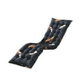 thumbnail image 1 of Thickened Polyester Bench Cushion 47x19 Inches Double Sided Support Long Chair Pad Non Slip Straps Washable Indoor Outdoor Seat non slip straps, 1 of 8
