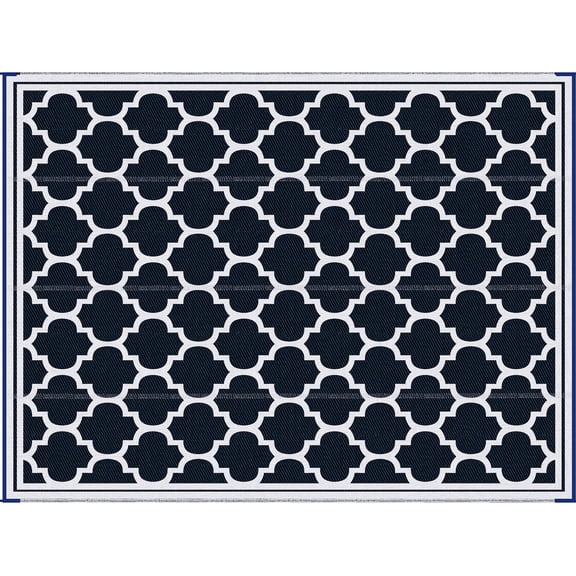 Reversible Polypropylene Mat | Perfect for Camping and Picnic Spots | Fade - resistant and Wind - withstanding
