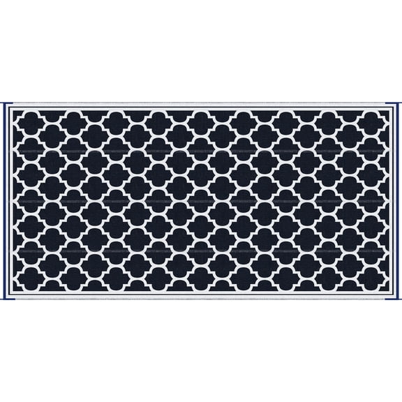 Reversible Polypropylene Rug / Sweepable for Dirt Removal