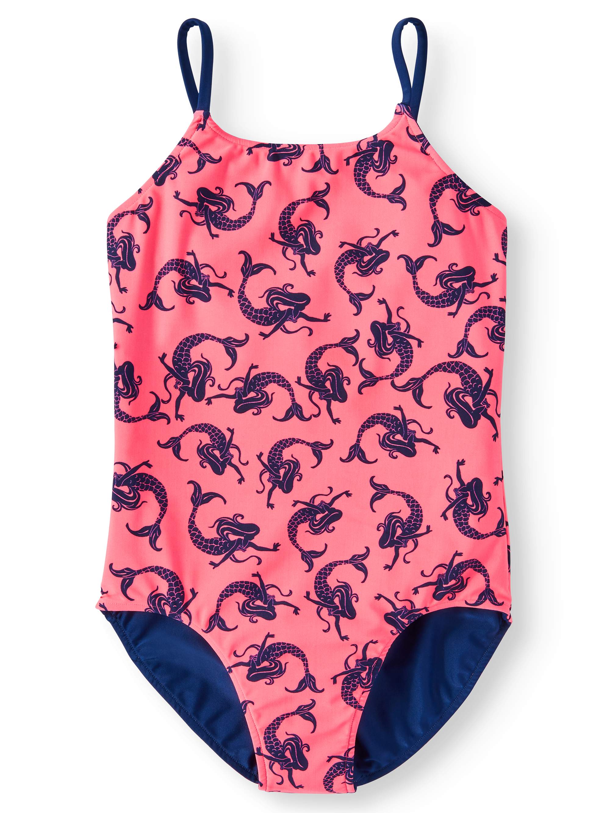 Reversible Printed One-Piece Swimsuit (Little Girls, Big Girls & Big Girls Plus) - image 1 of 3