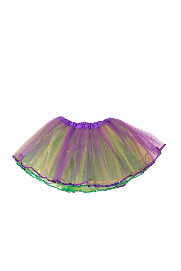 Reversible Purple, Green and Gold Tutu (Each)