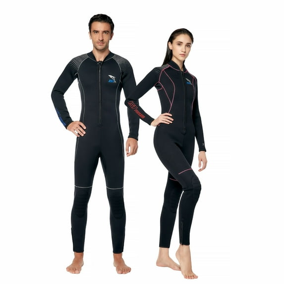 Reversible Rental 3mm Warm Water Jumpsuit with Super-Stretch Panels (Men's Small)