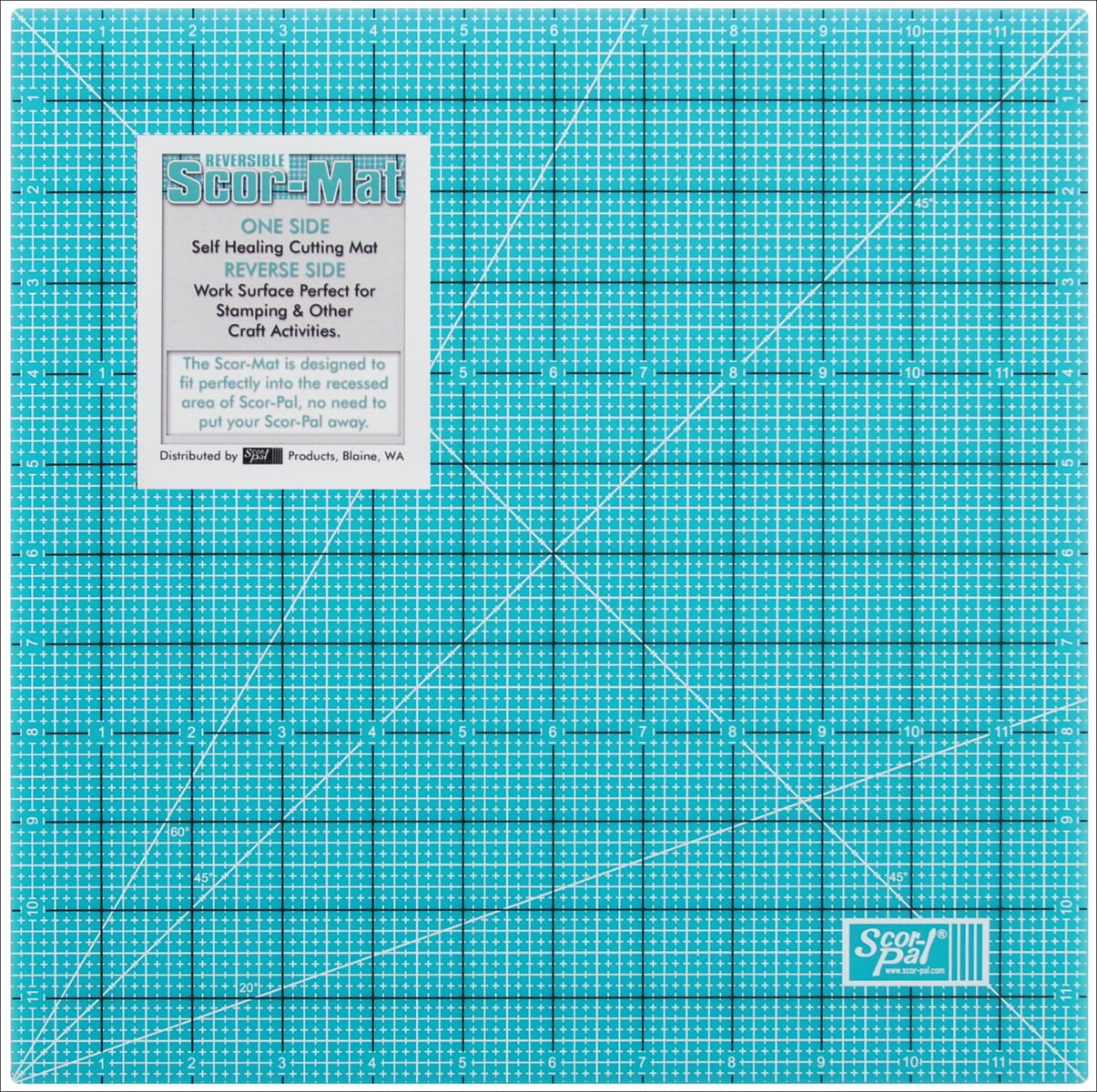 Reversible Scor-Mat 12"X12"-Imperial