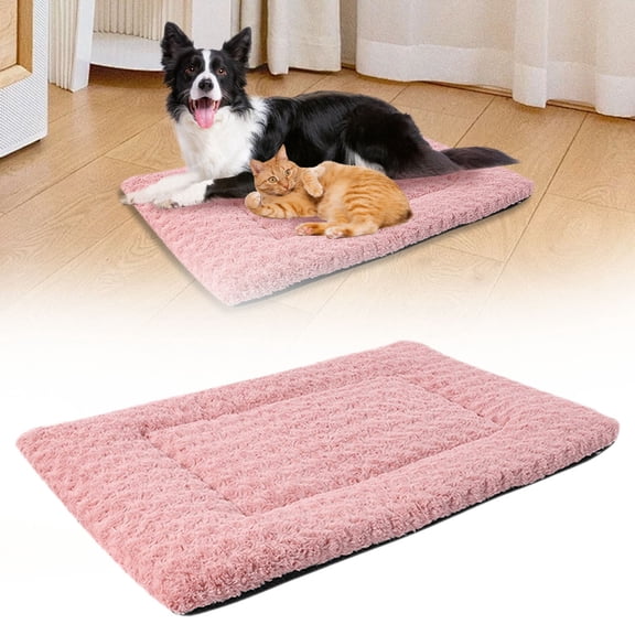 Reversible Self-Warming Pet Pad, Heated Cat Dog Bed Mat for Indoor Outdoor Use, Machine Washable Thermal Cuddle Blanket for Small Medium Pets, Yin-09