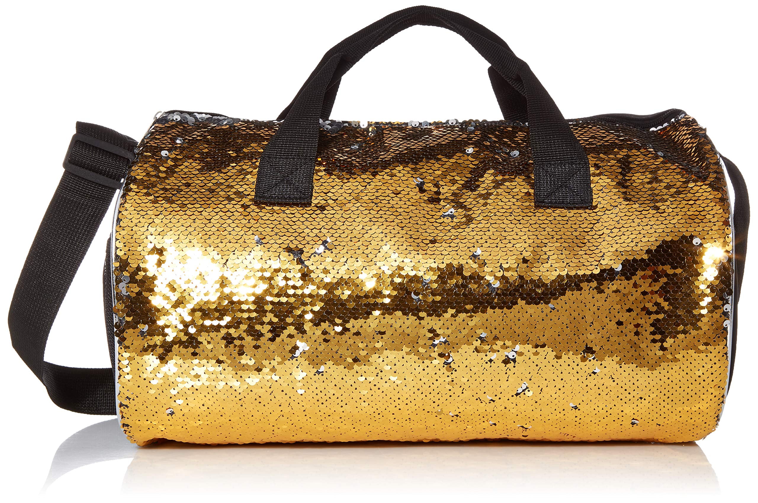Reversible Sequin Dance Duffle Bag (16" Gold/Silver)