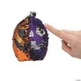 thumbnail image 1 of Reversible Sequin Plush Pumpkins, Halloween, Toys, 12 Pieces, 1 of 1