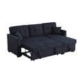 thumbnail image 1 of Reversible Sleeper Sectional Sofa with Storage Chaise and Pull Out Sleeper Bed, 1 of 6