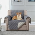 thumbnail image 1 of Reversible Sofa Cover Washable Couch Cover for Dogs with Elastic Straps Water Repellent Furniture Protector Couch Cover for 3 Cushion Couch Sofa Pet Friendly, 1 of 7