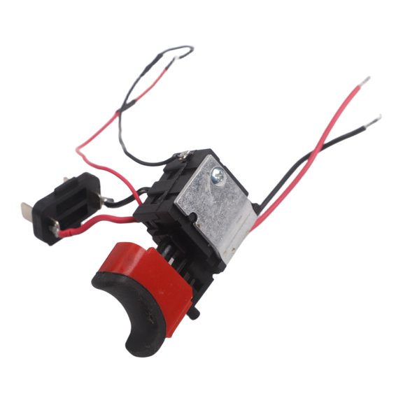 Reversible Trigger Switch For Lithium Electric Wrench Systems 7.2V-24V DC Ergonomic Control Integrated Work Light Metal Construction Precise Direction Enhanced Workshop Use