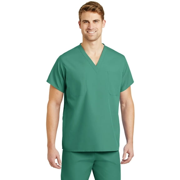 Reversible VNeck Scrub Top