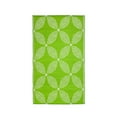 thumbnail image 1 of Reversible Weather-Resistant Rug 3'x5', Green Pattern, 1 of 1
