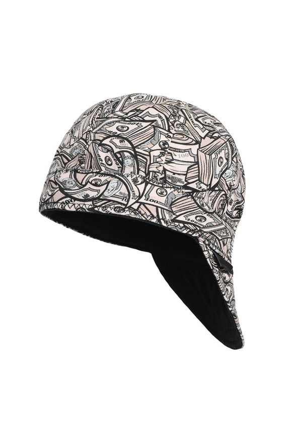Reversible Welding Caps, 8 Panel Protective Welding Cap, 10 oz Fireproof Cotton Comforts for Safety and Protection While Welding to Men Women.