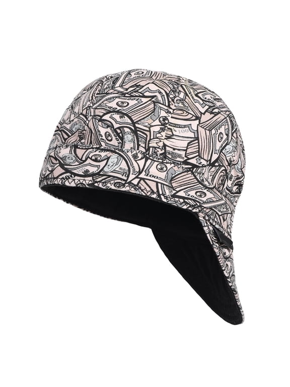Reversible Welding Caps, 8 Panel Protective Welding Cap, 10 oz Fireproof Cotton Comforts for Safety and Protection While Welding to Men Women.