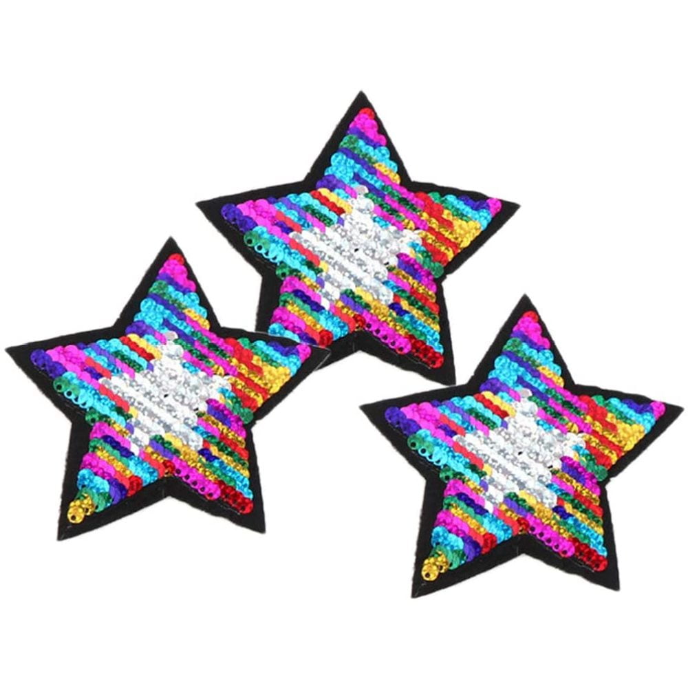 Transform Your Style with 30 Pcs/Lot Sequin Patches