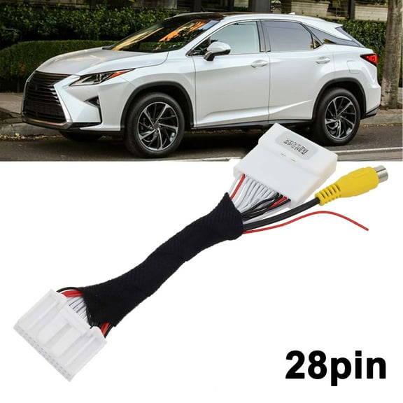 Reversing Camera Adapter Cable Compatible with For Toyota and For Lexus