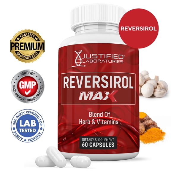 Reversirol Max Advanced Formula 1295MG 60 Capsules