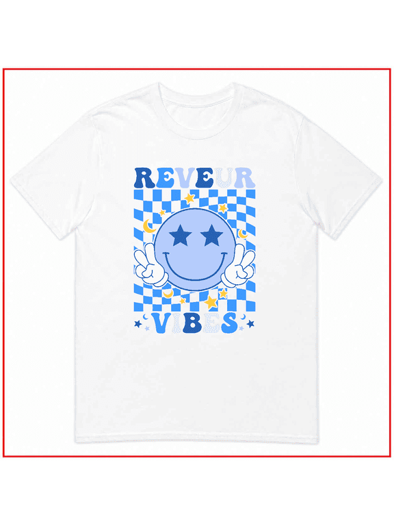 Reveur Vibes RCA House of Dreamers Positivity Unisex T Shirt Top V90390 Size S- 5XL