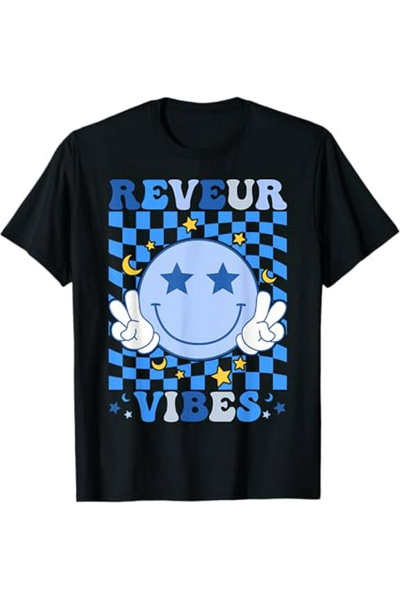 Reveur Vibes RCA House of Dreamers Unisex T-Shirt Spread Smiles and Positivity up to size 5XL