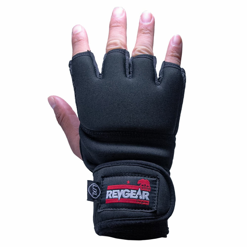 Exercise Wraps Revgear EZ Wrap Unisex Neoprene Black Exercise Wraps with Gel ...
