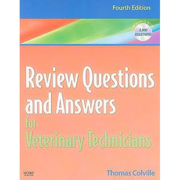 Pre-Owned Review Questions and Answers for Veterinary Technicians [With CDROM] (Paperback) 0323068014 9780323068017