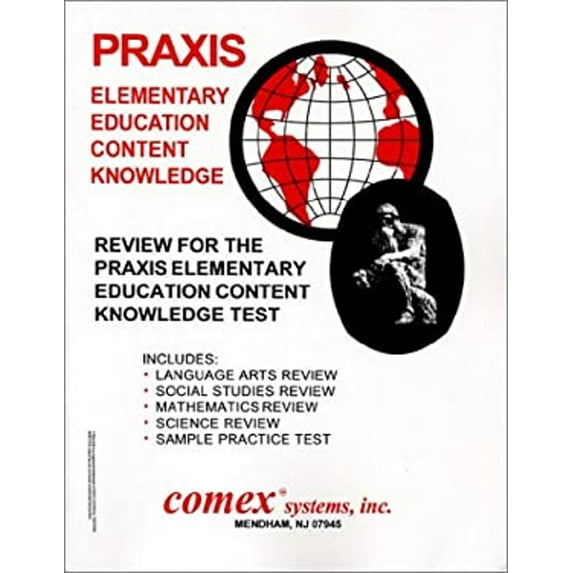 Pre-Owned Review for the Praxis Elementary Content Knowledge Test (Paperback) 9781560301561