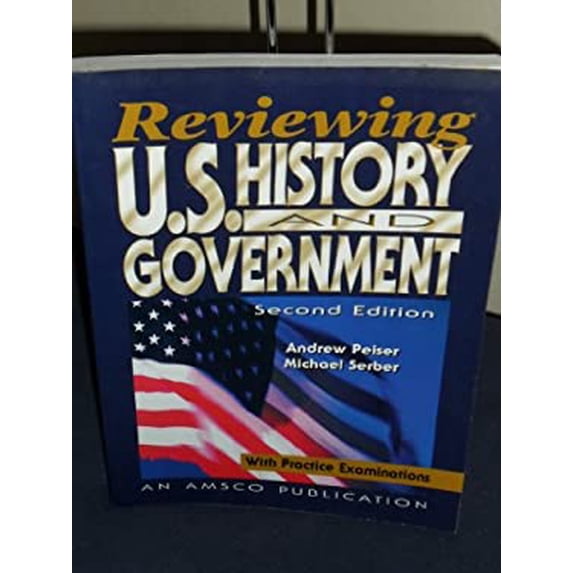 Pre-Owned Reviewing Us History And Government With Practice Examinations (Paperback) 1567656188 9781567656183