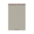 thumbnail image 1 of Reviews of Environmental Contamination a Residue Reviews: Residues of Pesticides and Other Contaminants in the Total Environment, Book 47, (Paperback), 1 of 1