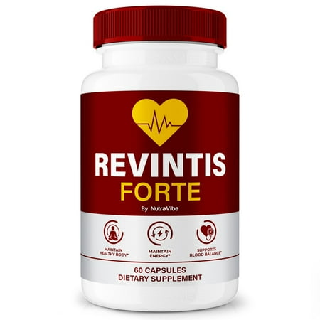 Revintis Forte – Original Formula with a Clean Blend to Support Circulation, Natural Energy & Balanced Levels | Just 2 Easy-to-Swallow Pills Daily (60 Capsules)