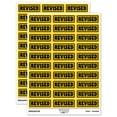thumbnail image 1 of Revised Double Border Sticker Set - Yellow - Matte Finish - 1.75" Medium, 1 of 7