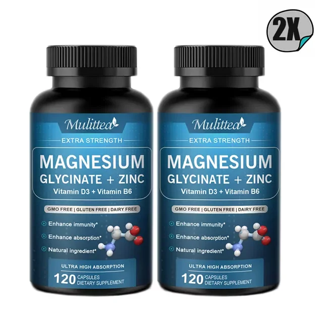 Revita 2x Magnesium Glycinate with Zinc Vitamin B6 Improved Sleep