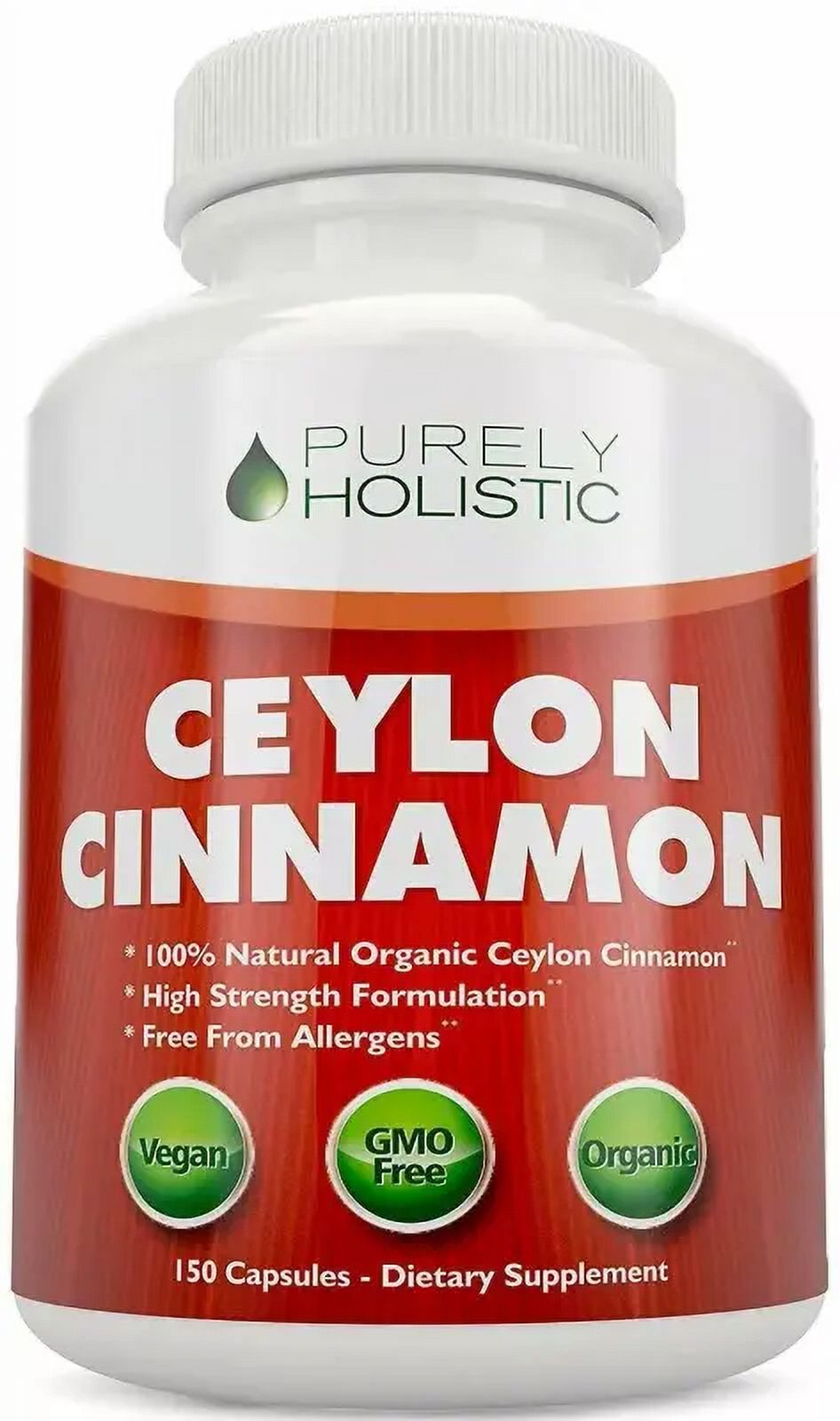 Revita Ceylon Cinnamon Capsules Organic 1500mg 150 Cinnamon Capsules