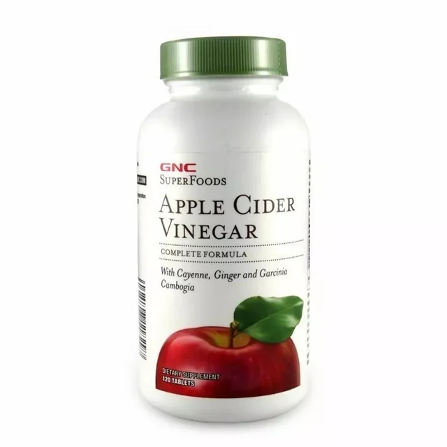 Revita GNC SuperFoods Apple Cider Vinegar 120 Tablets
