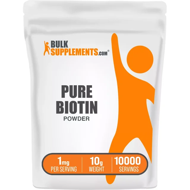 Revita Pure Biotin (Vitamin B7) Powder Vitamins for Hair & Skin 10 gram (Book it)