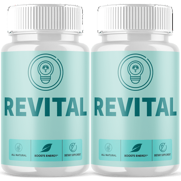 Revital Advanced Formula Pills Supporting Energy and Healthy Lifestyle 120 Capsules