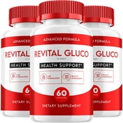 Revital Gluco Capsules   RevitalGluco Natural Blend Glycogen Support, 3 Pack, 180 Capsules